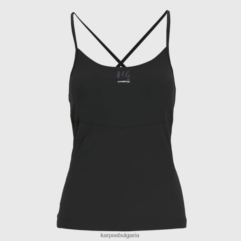 тениска| черен Жени Karpos easyfrizz с топ FZ08Z1288