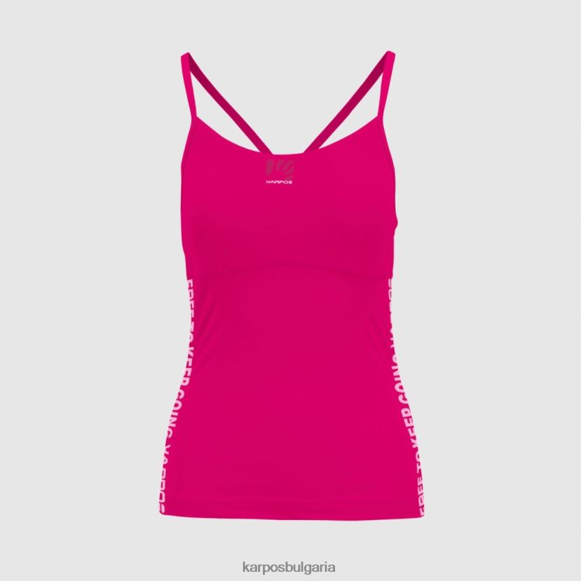 тениска| намеци Жени Karpos easyfrizz с топ FZ08Z1291