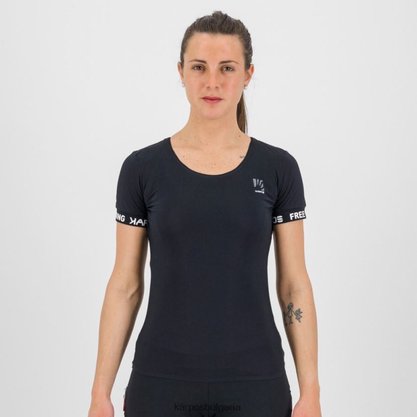 тениска| черен Жени Karpos easyfrizz w тениска FZ08Z1275