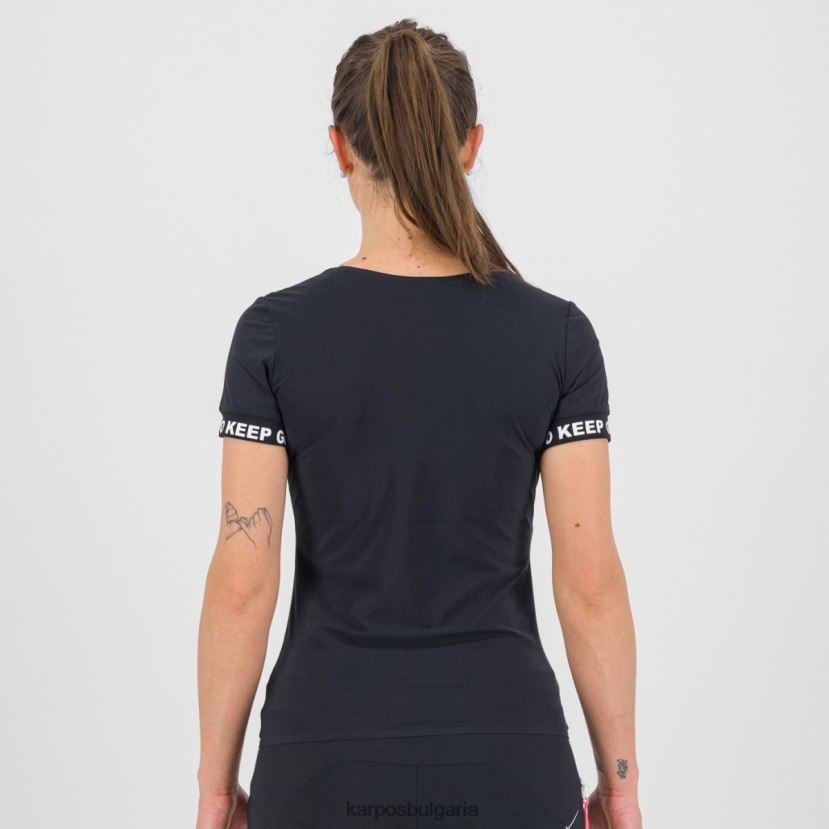 тениска| черен Жени Karpos easyfrizz w тениска FZ08Z1275