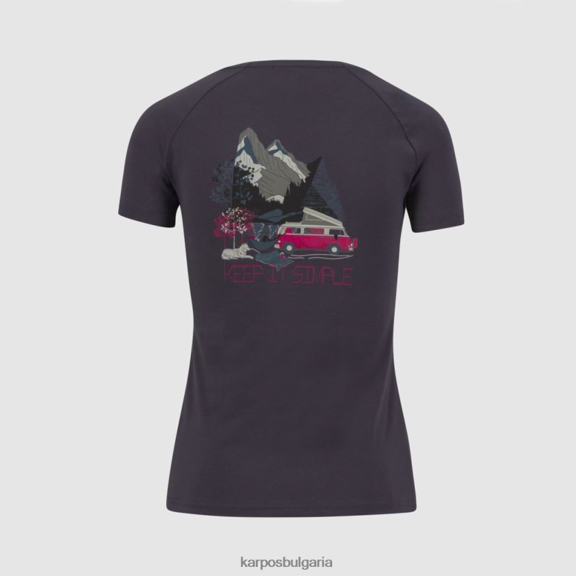 тениска| омбре синьо Жени Karpos genzianella с тениска FZ08Z1367