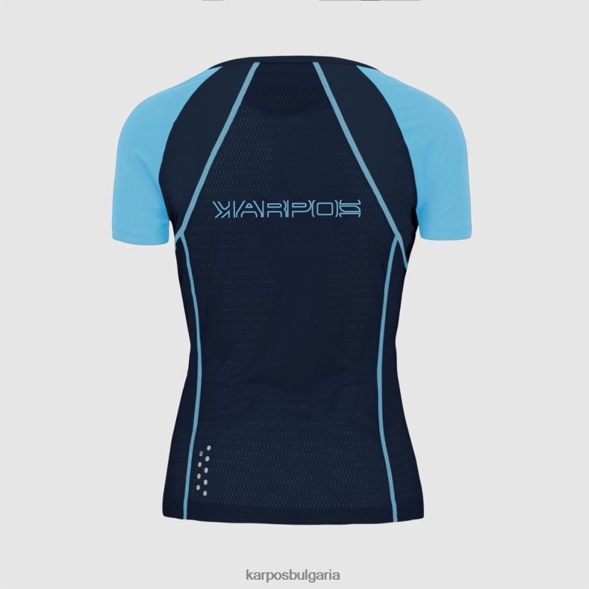 тениска| небесен капитан/син атол Жени Karpos lavaredo evo w трико FZ08Z1255