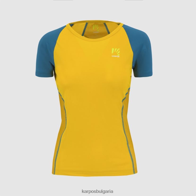 тениска| лимоново къри/корсар Жени Karpos lavaredo evo w трико FZ08Z1257