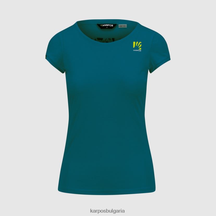 тениска| корсар/адриатическо синьо/лимон куб Жени Karpos loma w трико FZ08Z1371