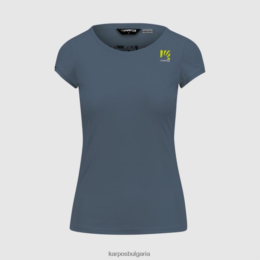 тениска| ретро индиго/черно/бяло Жени Karpos loma w трико FZ08Z1379