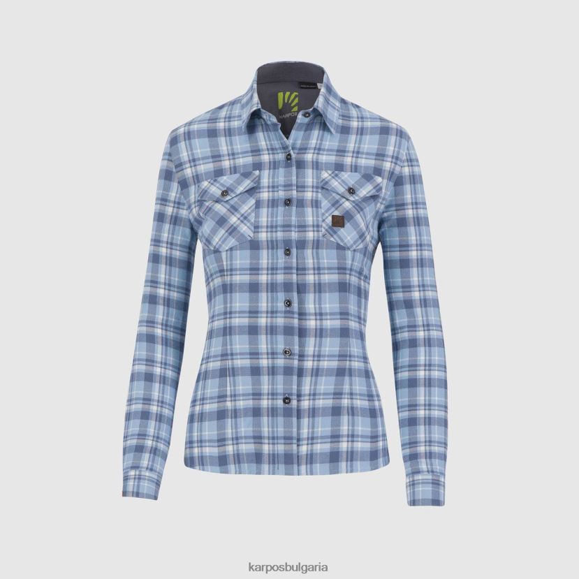 тениска| планински извор/берингово море Жени Karpos martora w зимна риза FZ08Z1220