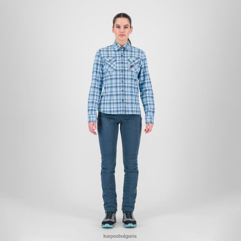 тениска| планински извор/берингово море Жени Karpos martora w зимна риза FZ08Z1220