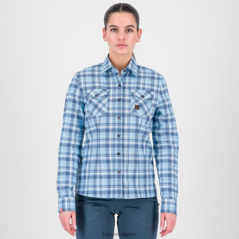 тениска| планински извор/берингово море Жени Karpos martora w зимна риза FZ08Z1220