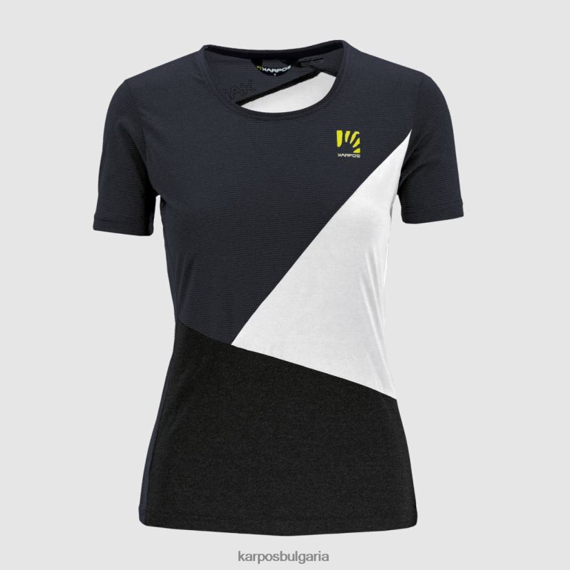 тениска| омбре синьо/бяло/черно Жени Karpos nuvolau w трико FZ08Z1282