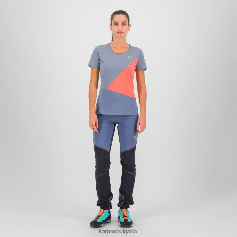 тениска| ретро индиго/горещ корал Жени Karpos nuvolau w трико FZ08Z1284