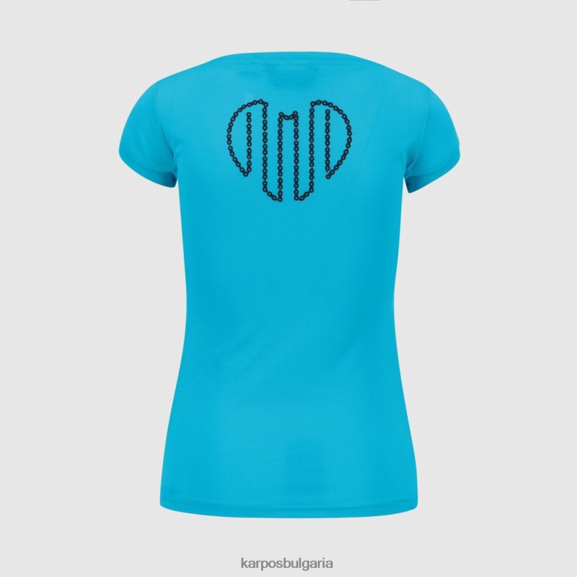 тениска| син атол Жени Karpos val federia w tee FZ08Z1356
