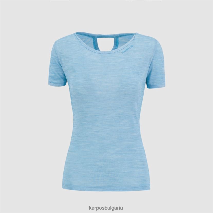 тениска| син атол Жени Karpos verdana merino с тениска FZ08Z1262
