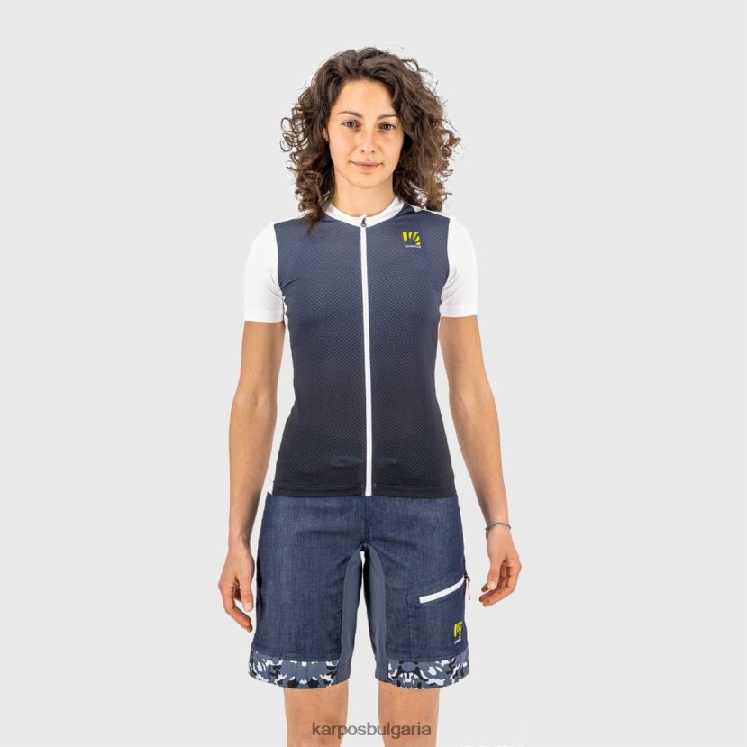 тениска| омбре синьо/бяло Жени Karpos verve evo w трико FZ08Z1228