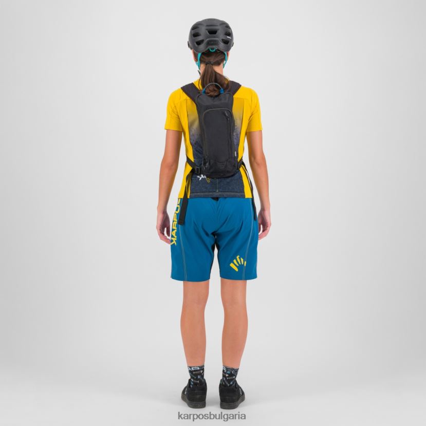 тениска| лимонено къри/омбре синьо Жени Karpos verve evo w трико FZ08Z1230