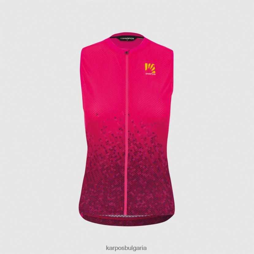 тениска| кабаре/пурпурна мъгла Жени Karpos verve evo w без ръкави FZ08Z1235