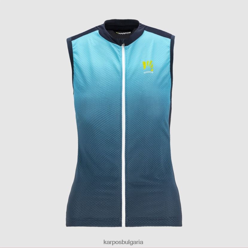 тениска| небесен капитан/син атол Жени Karpos verve evo w без ръкави FZ08Z1236