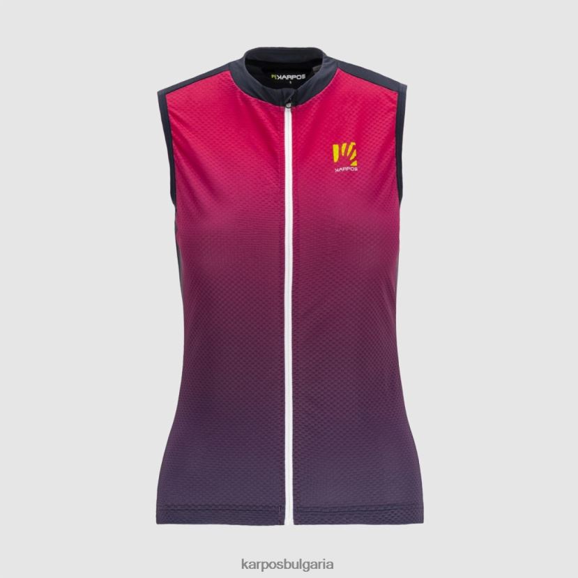 тениска| омбре синьо/кабаре Жени Karpos verve evo w без ръкави FZ08Z1237