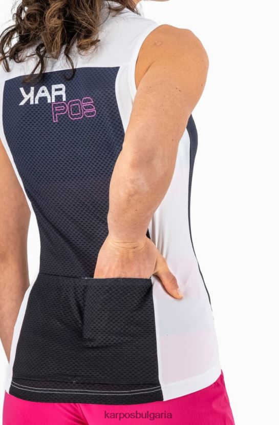 тениска| омбре синьо/кабаре Жени Karpos verve evo w без ръкави FZ08Z1237