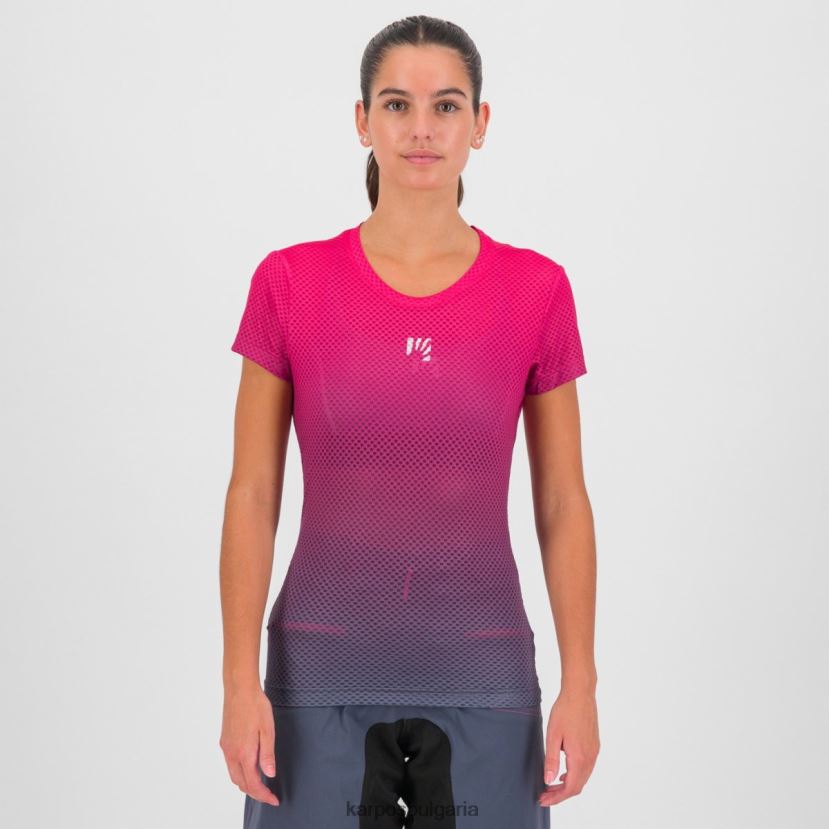 тениска| омбре синьо/кабаре Жени Karpos verve mesh w тениска FZ08Z1317