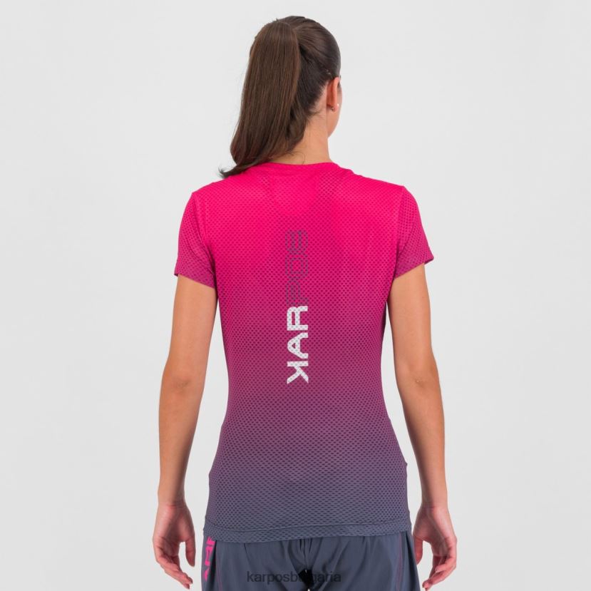 тениска| омбре синьо/кабаре Жени Karpos verve mesh w тениска FZ08Z1317