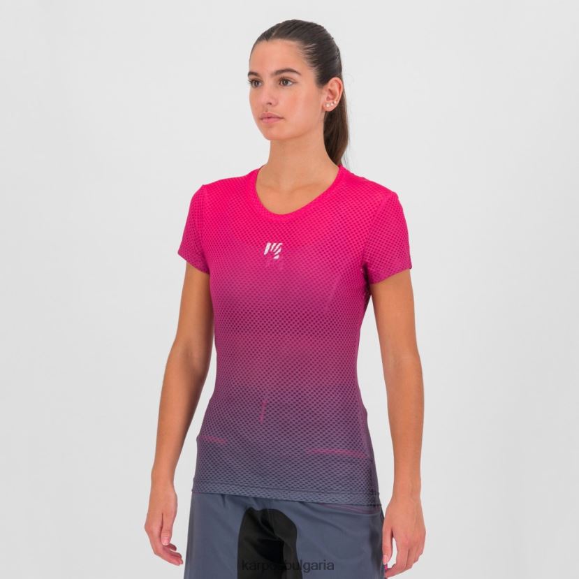 тениска| омбре синьо/кабаре Жени Karpos verve mesh w тениска FZ08Z1317