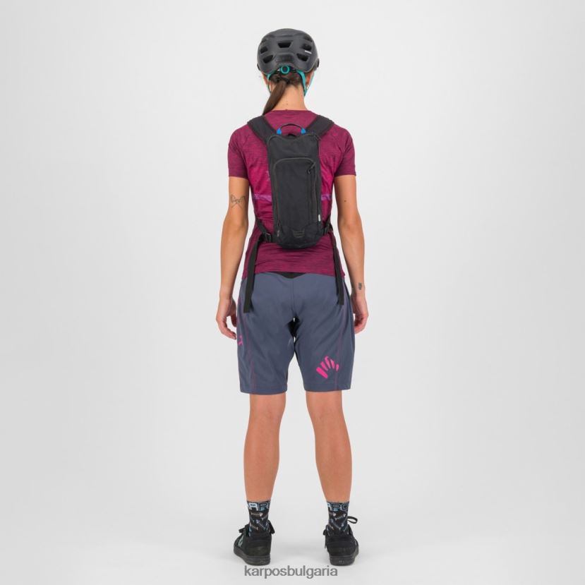 тениска| малиново излъчване/кабаре Жени Karpos verve w tee FZ08Z1253