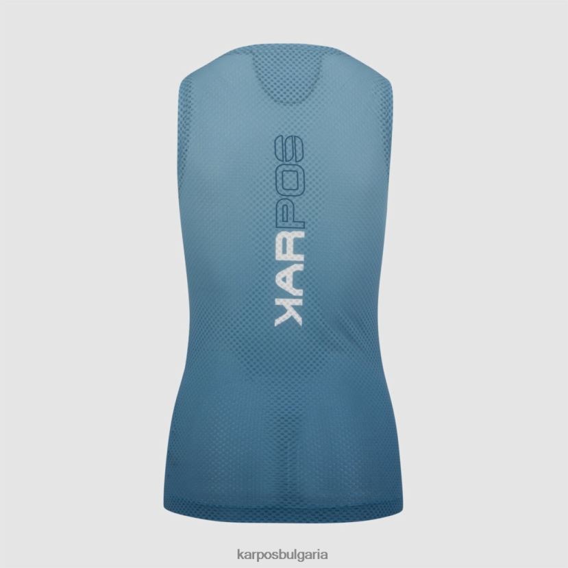 тениска| corsair/адриатическо синьо Жени Karpos Verve mesh w без ръкави FZ08Z1350