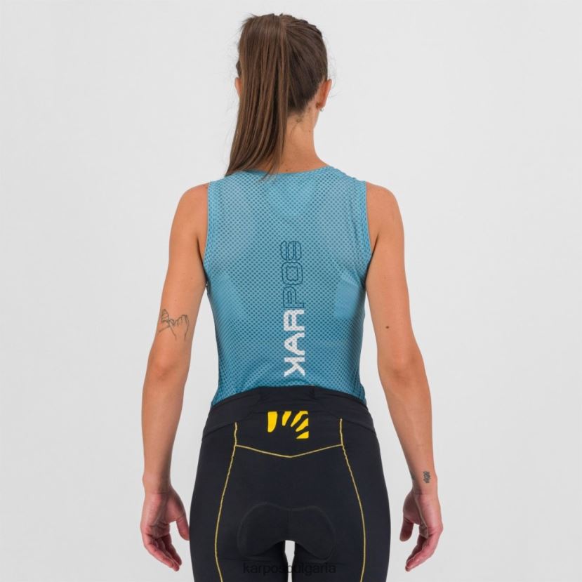 тениска| corsair/адриатическо синьо Жени Karpos Verve mesh w без ръкави FZ08Z1350