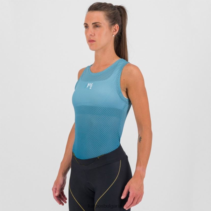 тениска| corsair/адриатическо синьо Жени Karpos Verve mesh w без ръкави FZ08Z1350