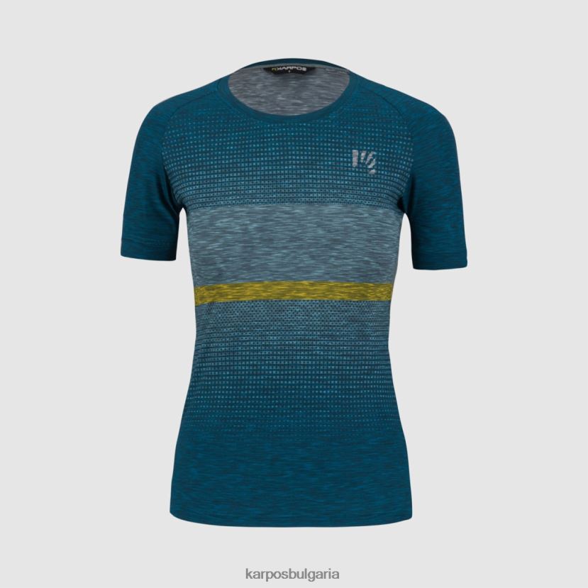 тениска| corsair/адриатическо синьо Жени Karpos verve w tee FZ08Z1252