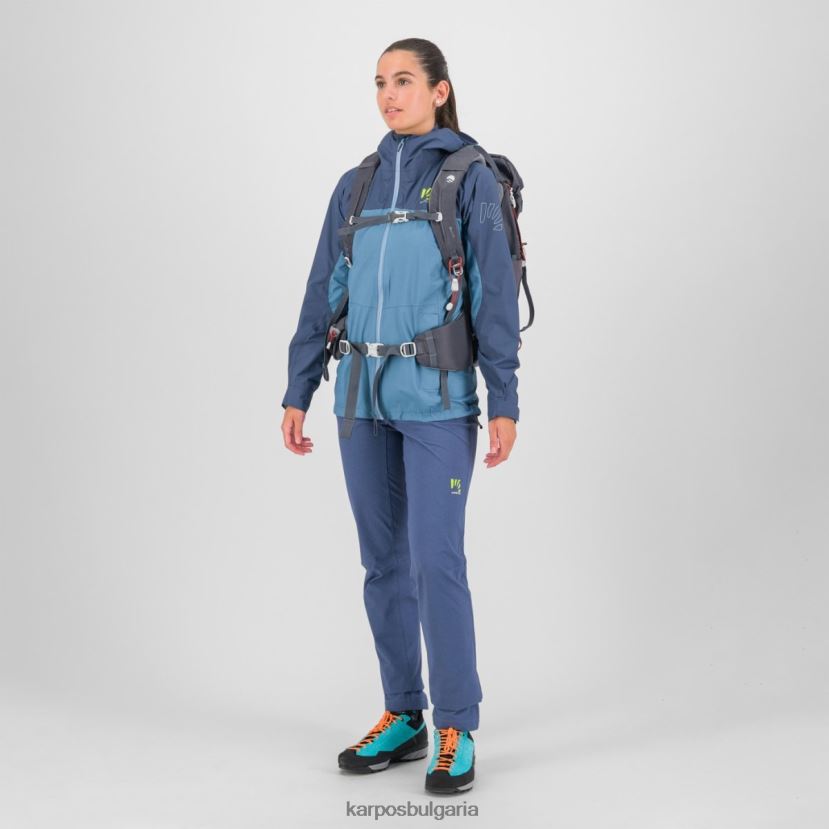 яке| пролетно езеро/винтидж индиго Жени Karpos много дъждовно яке FZ08Z1034