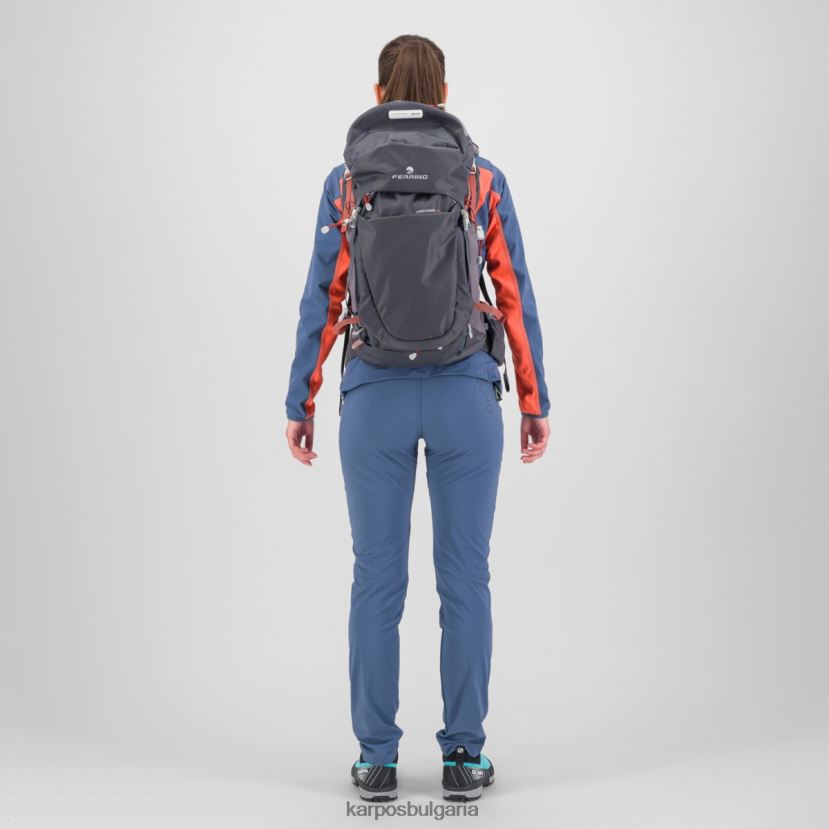 яке| горещ корал/винтидж индиго Жени Karpos парете със сако FZ08Z1097