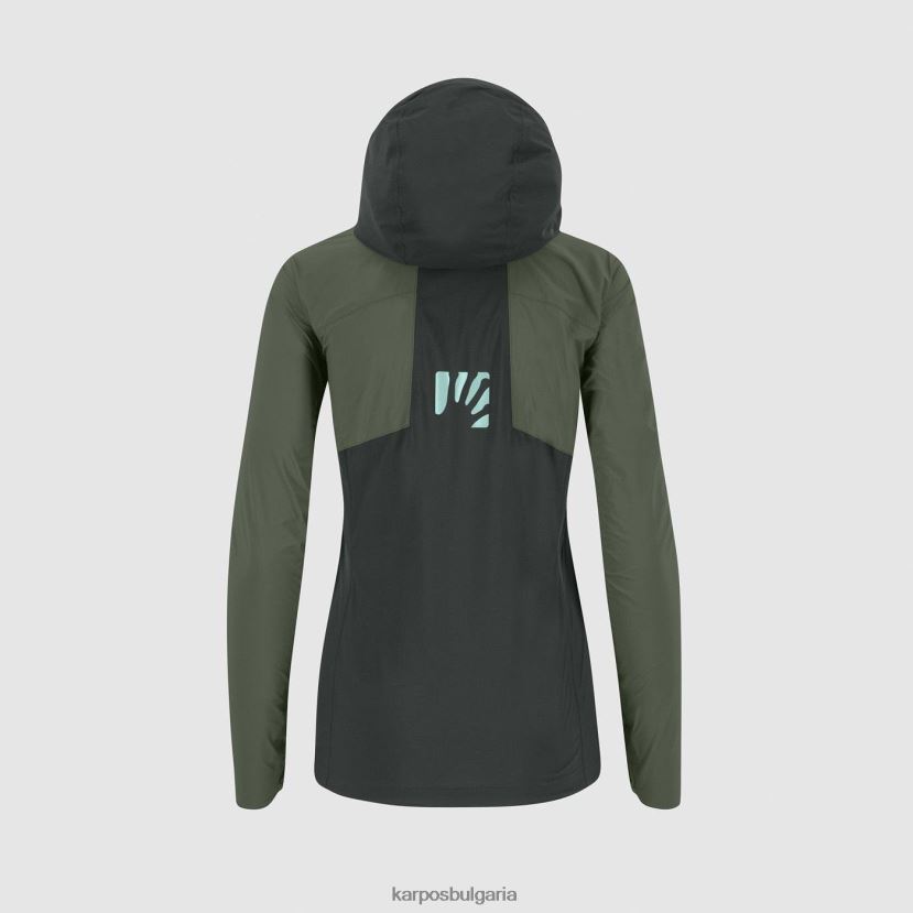 яке| черен пясък/мащерка Жени Karpos яке с черупки от валсезия FZ08Z951