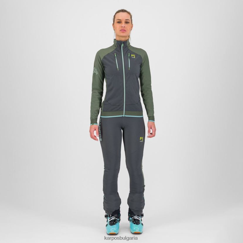 яке| черен пясък/мащерка Жени Karpos alagna evo w яке FZ08Z1073