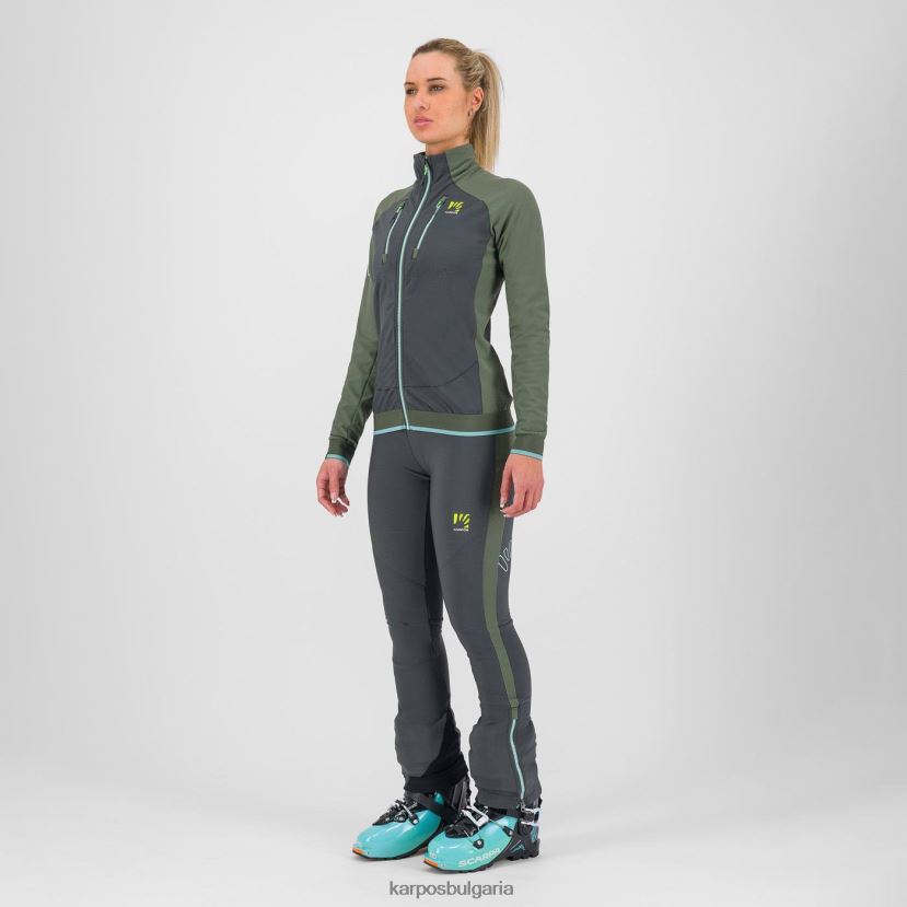 яке| черен пясък/мащерка Жени Karpos alagna evo w яке FZ08Z1073