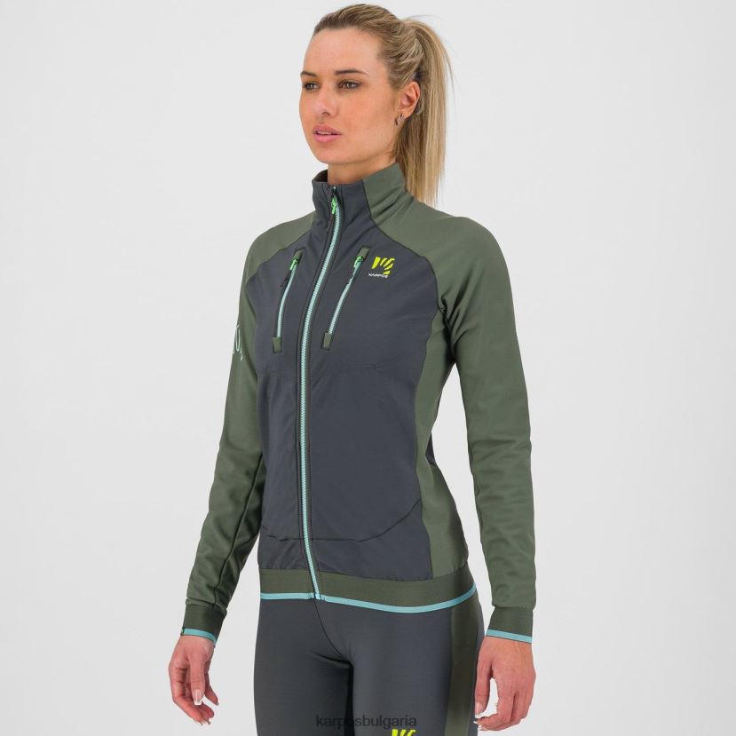 яке| черен пясък/мащерка Жени Karpos alagna evo w яке FZ08Z1073