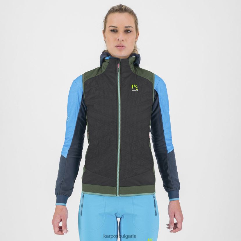 жилетка| мащерка/черен пясък Жени Karpos жилетка alagna plus evo w FZ08Z1083