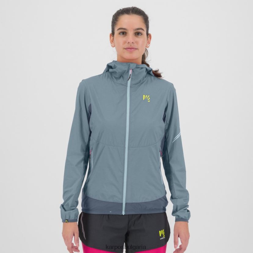 яке| пролетно езеро/винтидж индиго Жени Karpos лот evo w яке FZ08Z1098