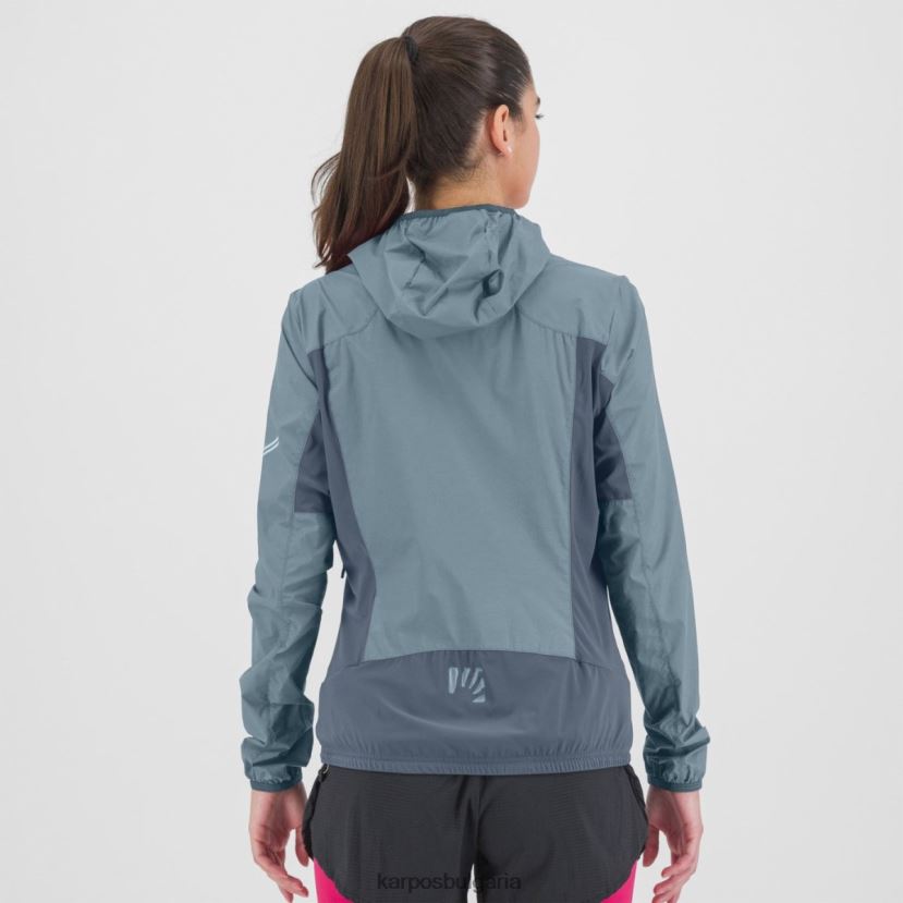 яке| пролетно езеро/винтидж индиго Жени Karpos лот evo w яке FZ08Z1098