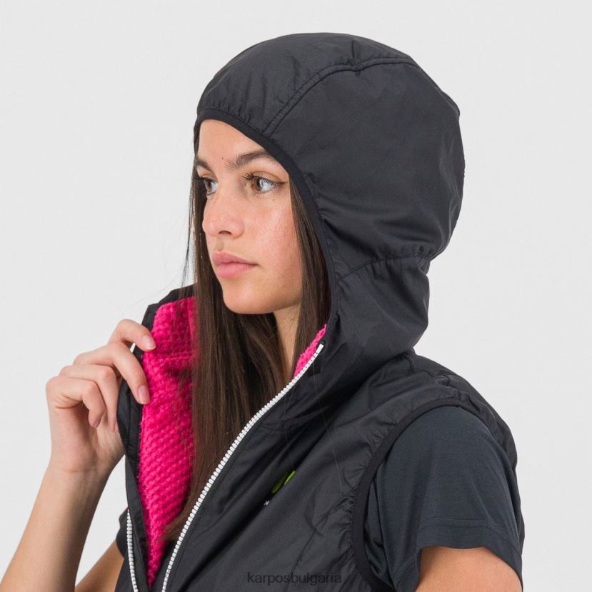 жилетка| Черно бяла Жени Karpos k-performance hybrid w жилетка FZ08Z1071