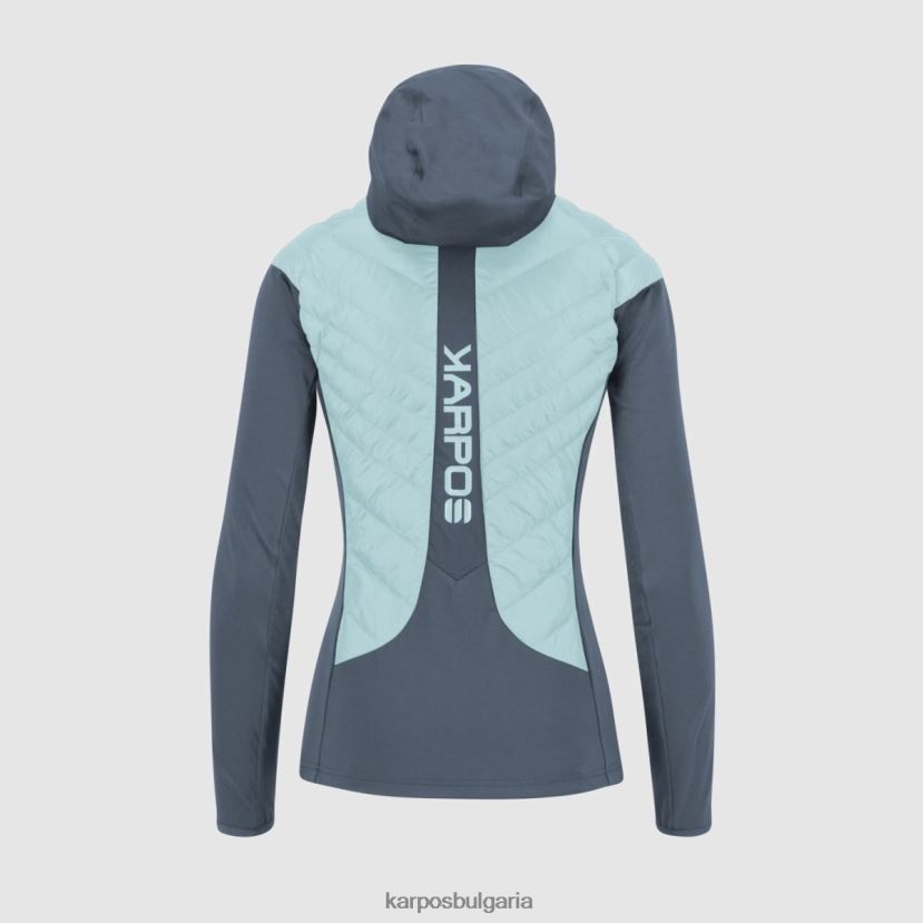 яке| аквамарин/винтидж индиго Жени Karpos sas de mura w яке FZ08Z1041