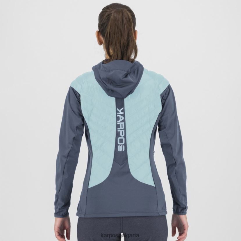 яке| аквамарин/винтидж индиго Жени Karpos sas de mura w яке FZ08Z1041