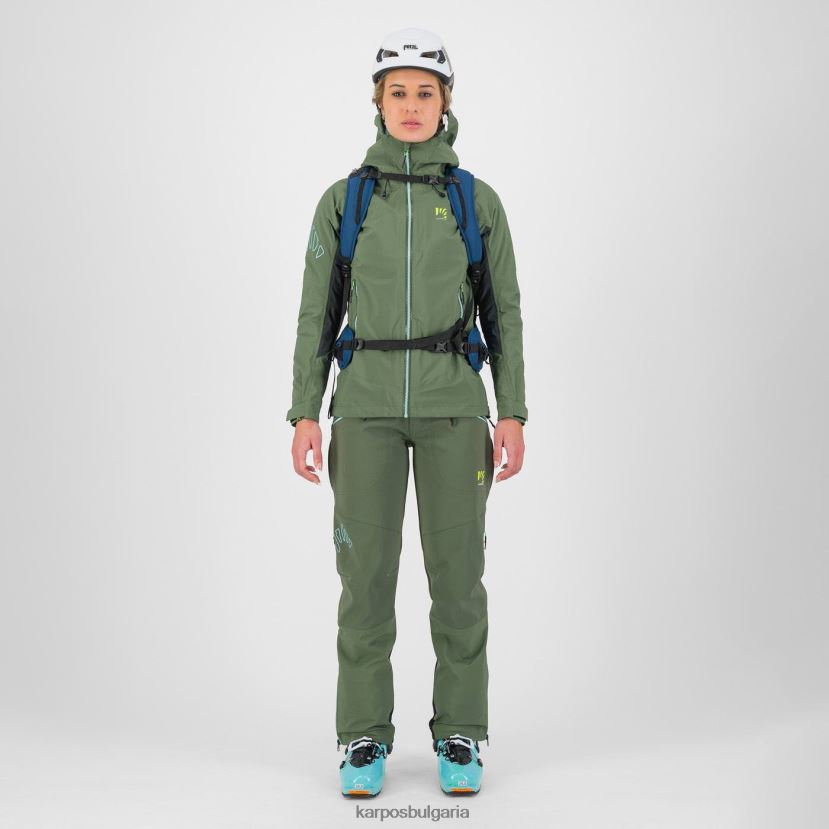 яке| мащерка/черен пясък Жени Karpos яке storm evo w FZ08Z969