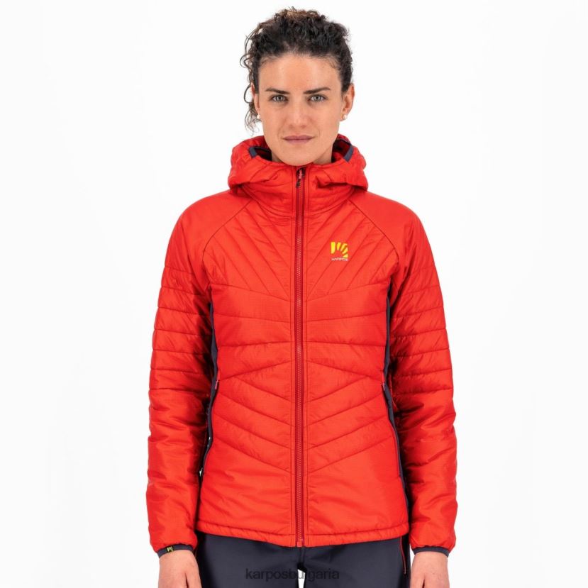 яке| коледна звезда/индийско мастило Жени Karpos пиан дълго яке w FZ08Z1000