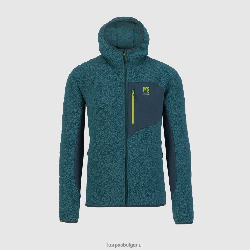 качулка| балсам/гора мъже Karpos Суичър от полар от 80-те FZ08Z169
