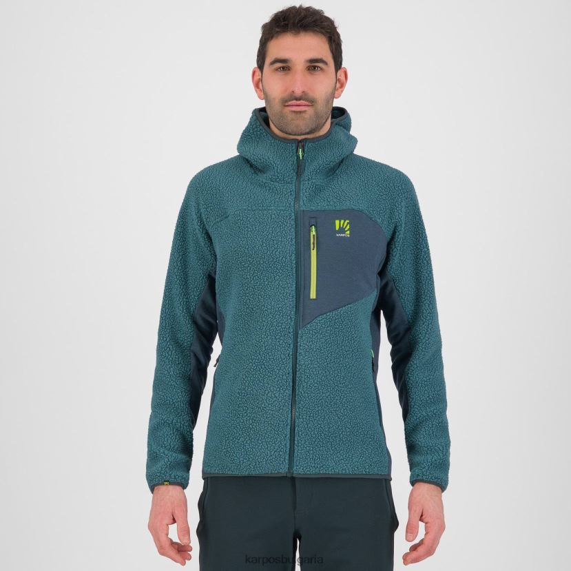 качулка| балсам/гора мъже Karpos Суичър от полар от 80-те FZ08Z169
