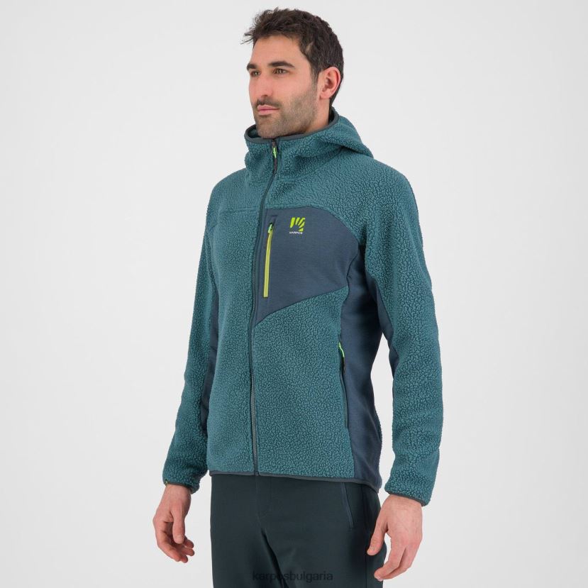 качулка| балсам/гора мъже Karpos Суичър от полар от 80-те FZ08Z169