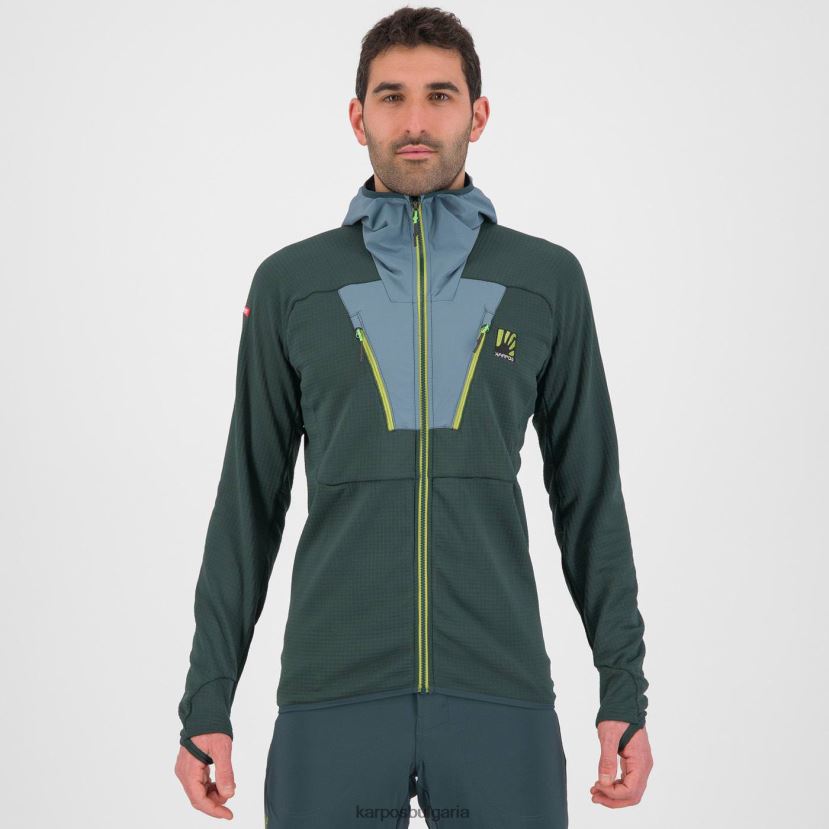 качулка| гора/северен атлантик мъже Karpos най-висока суичър с полар FZ08Z167