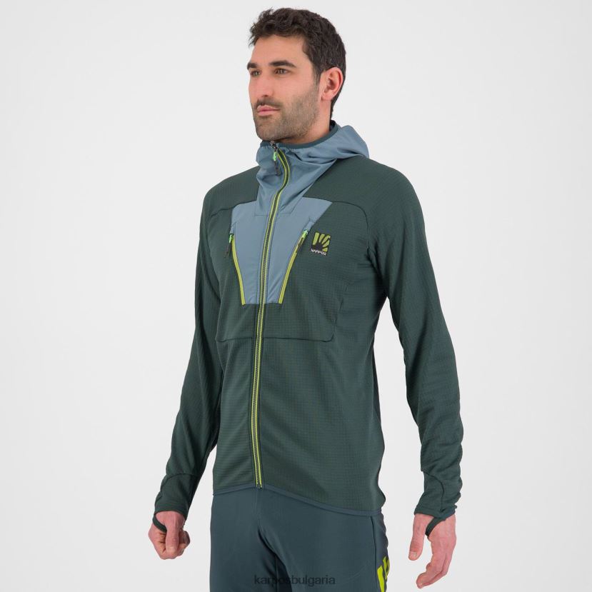 качулка| гора/северен атлантик мъже Karpos най-висока суичър с полар FZ08Z167