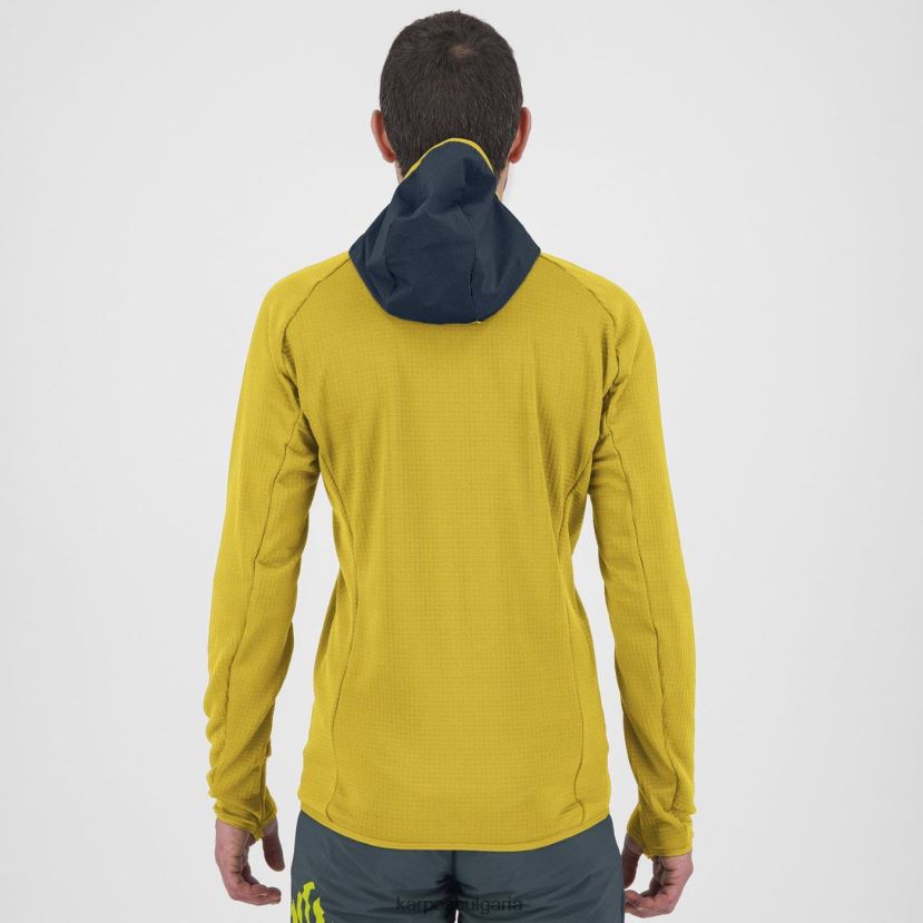 качулка| сяра/полунощ мъже Karpos най-висока суичър с полар FZ08Z168